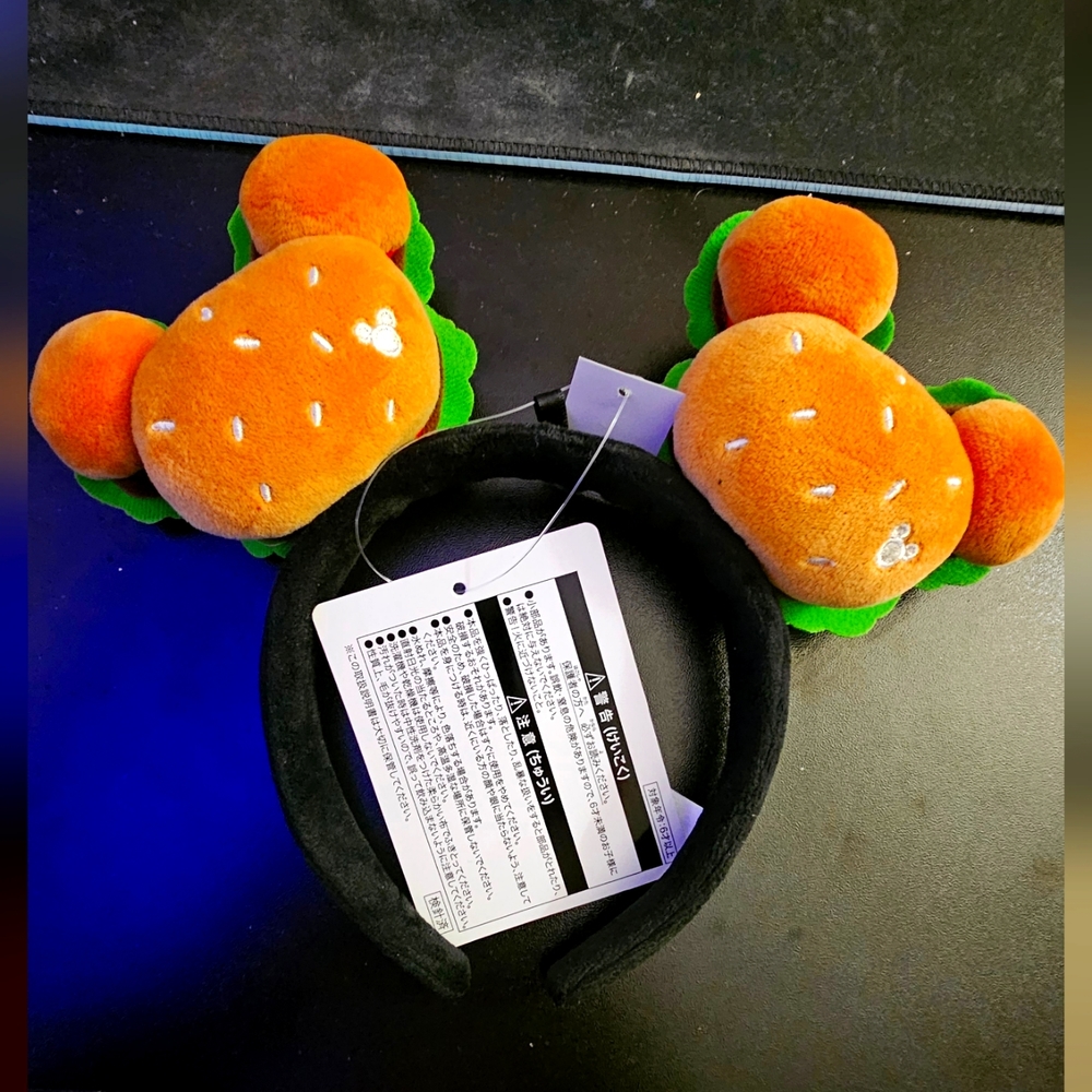 Tokyo Disney Exclusive Hamburger Headband
